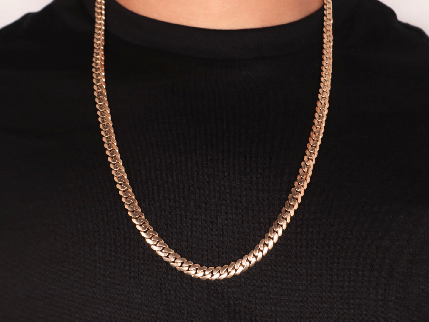 Solid 14k Gold Miami Cuban Chain (8mm)