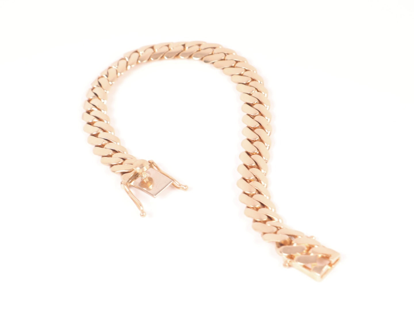 Solid 14k Gold Miami Cuban Bracelet (9mm)