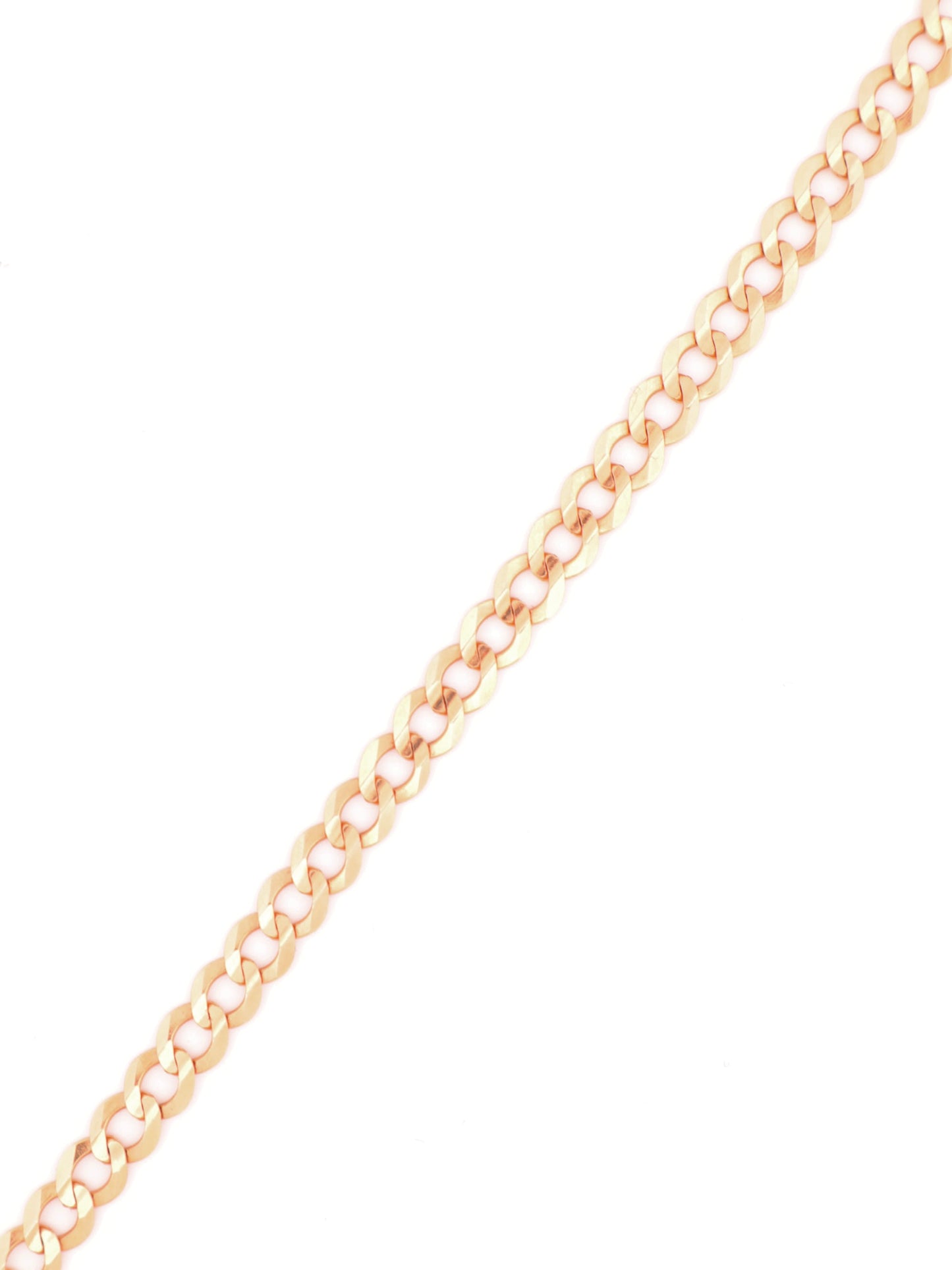 14k Gold Cuban Bracelet 5mm