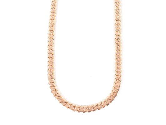 Solid 14k Gold Miami Cuban Chain (8mm)