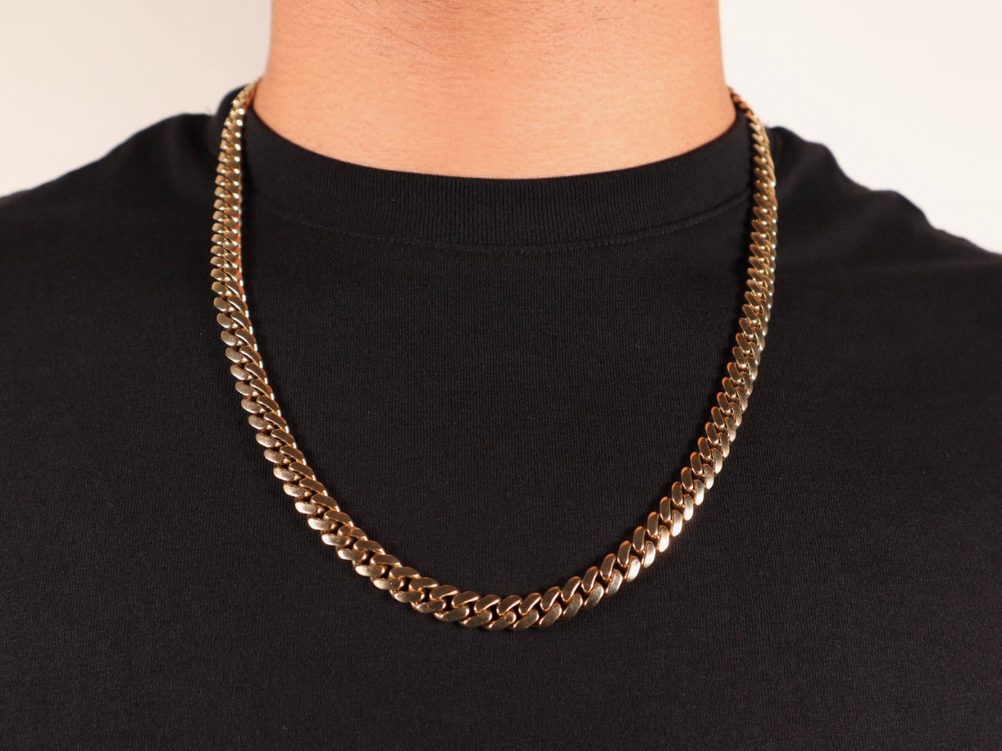 Solid 14k Gold Miami Cuban Chain (9mm)