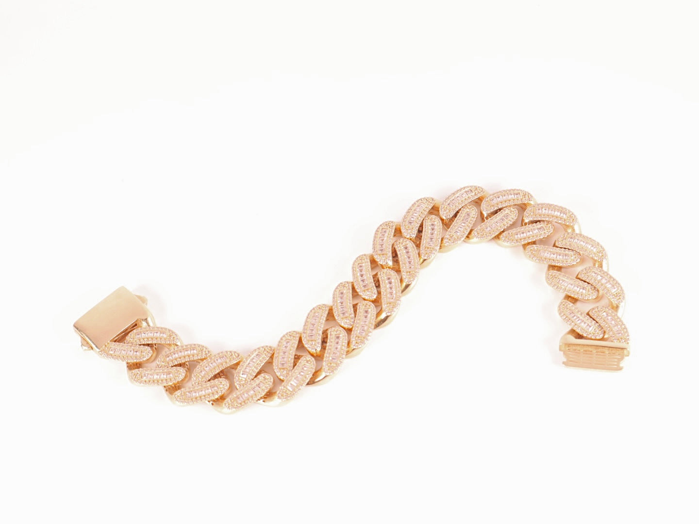 14k Gold Miami Cuban Bracelet (22mm)