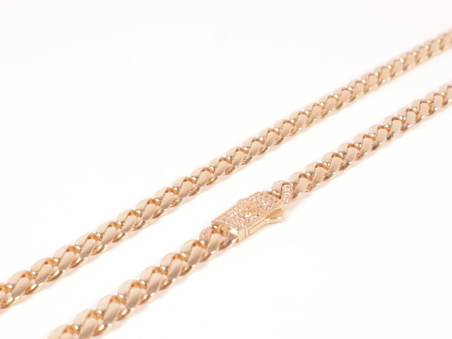 14k Gold Hollow Miami Cuban Chain (7mm)