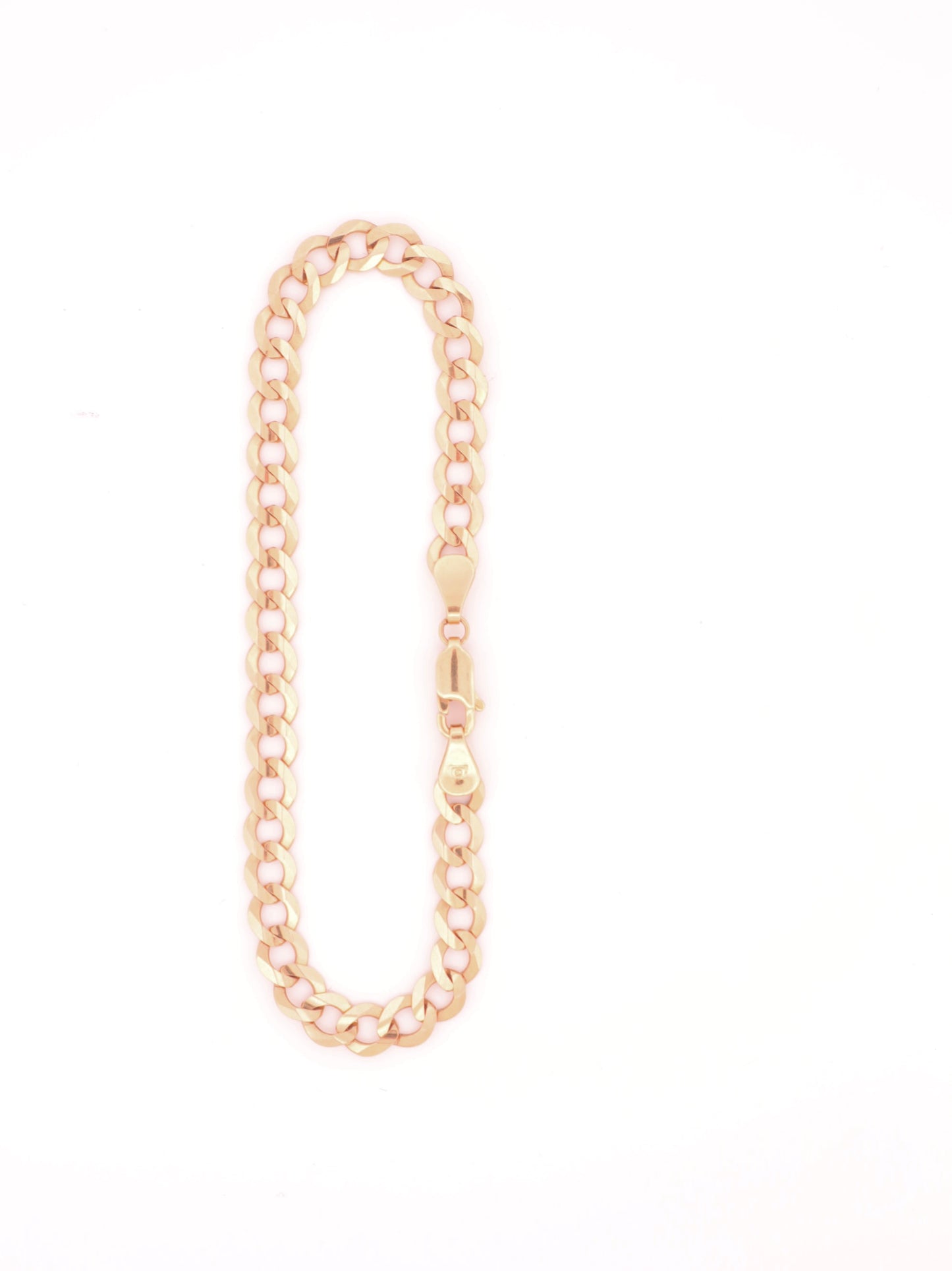 14k Gold Cuban Bracelet 5mm