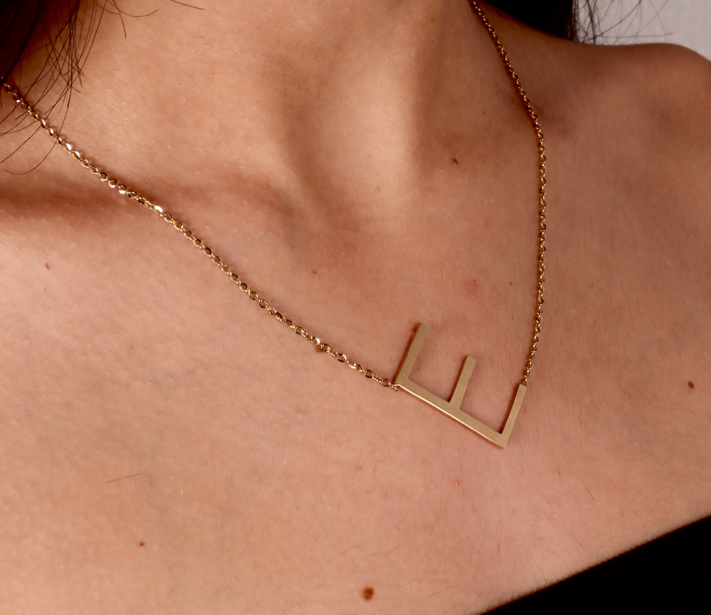 14k Gold Letter Necklaces