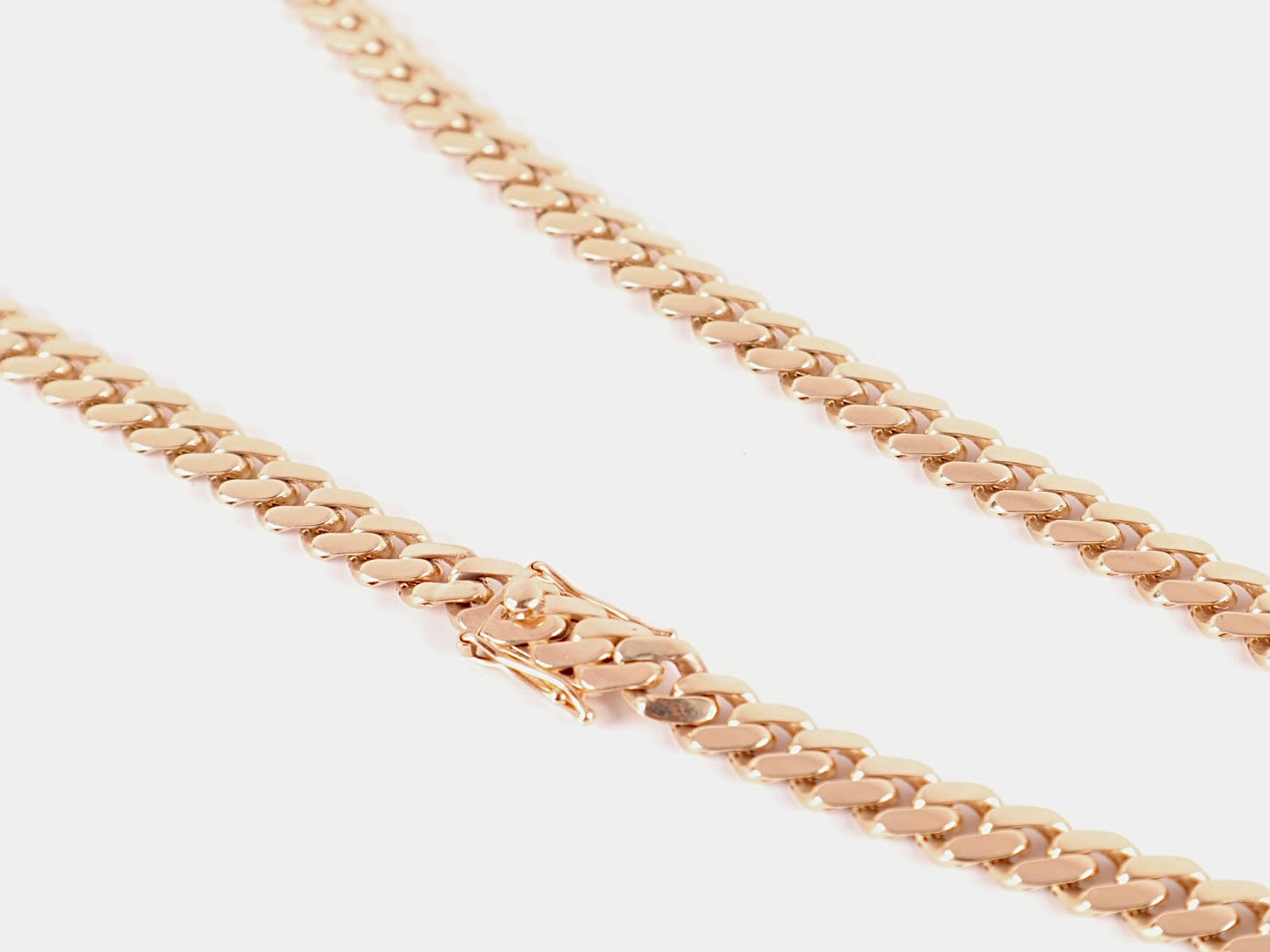 14k Gold Hollow Miami Cuban Chain (9mm)