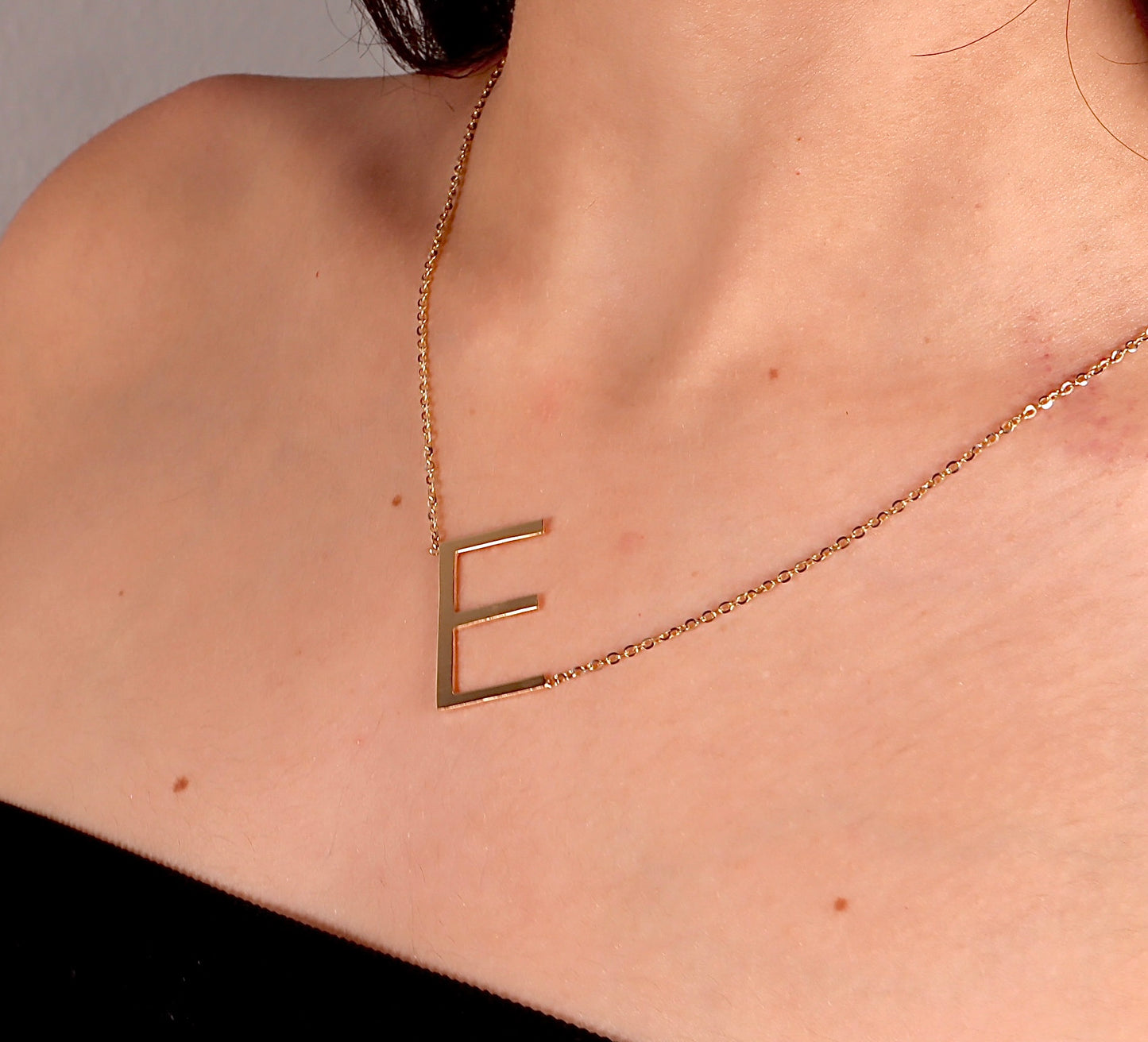 14k Gold Letter Necklaces