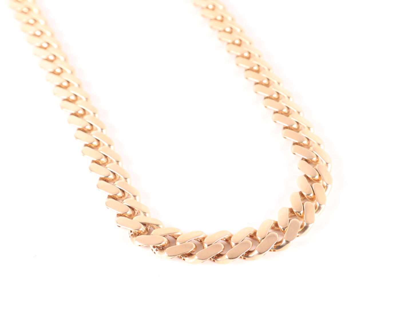 14k Gold Hollow Miami Cuban Chain (13mm)