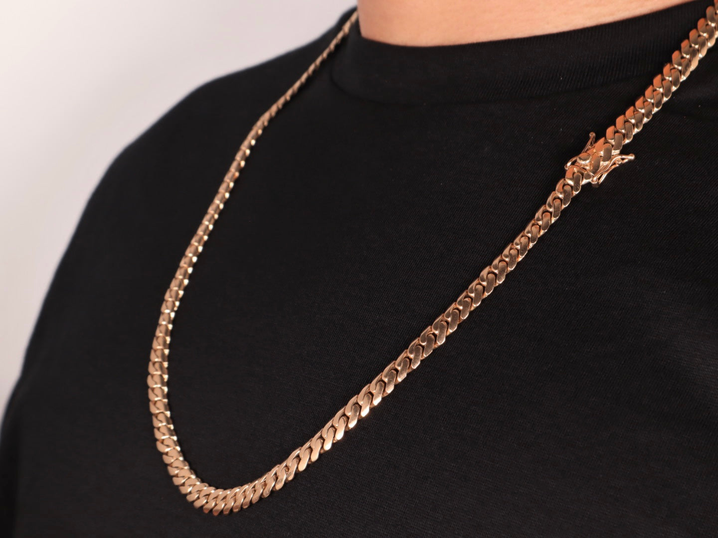 Solid 14k Gold Miami Cuban Chain (8mm)