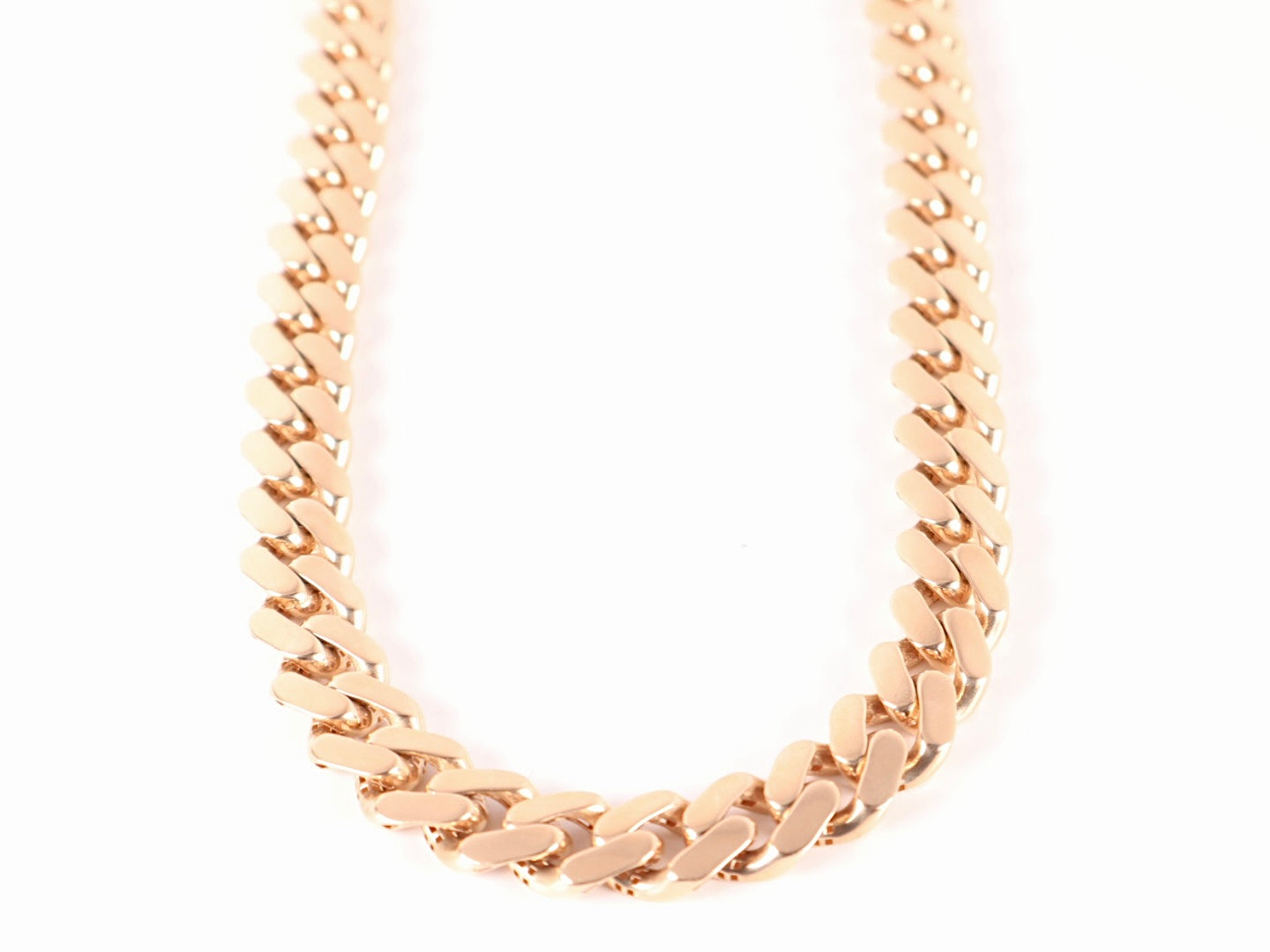 14k Gold Hollow Miami Cuban Chain (13mm)