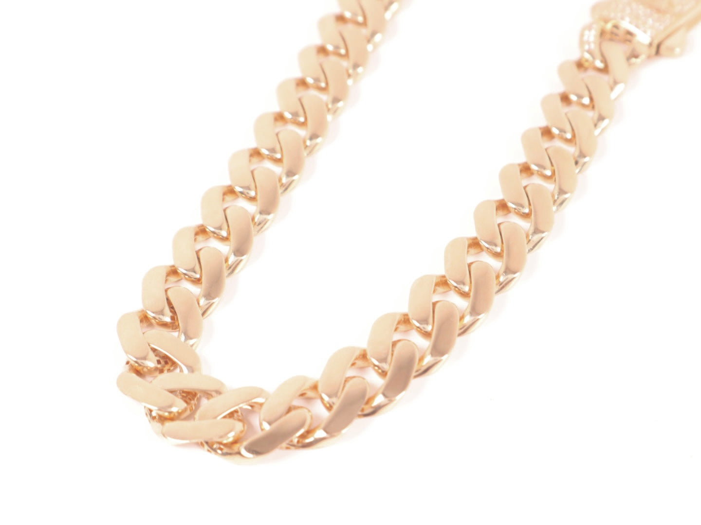 14k Gold Hollow Miami Cuban Chain (9mm)