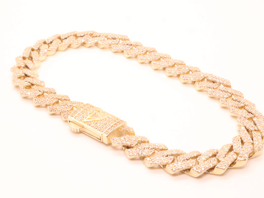 14k Gold Miami Cuban Bracelet (10mm)