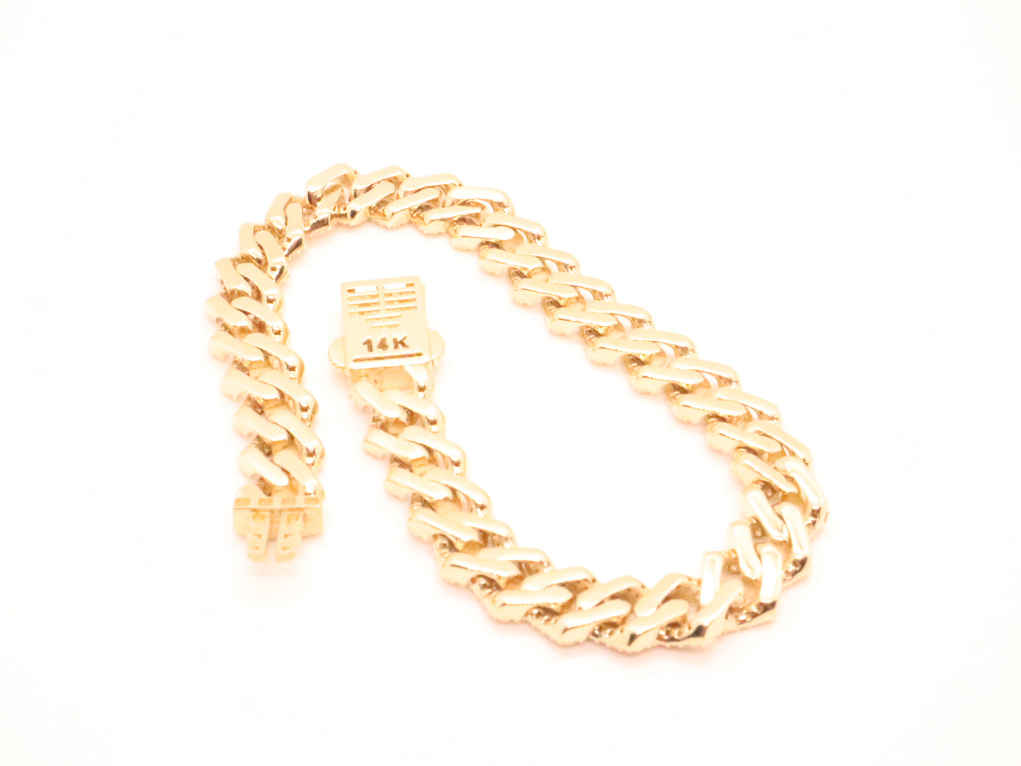 14k Gold Miami Cuban Bracelet (10mm)