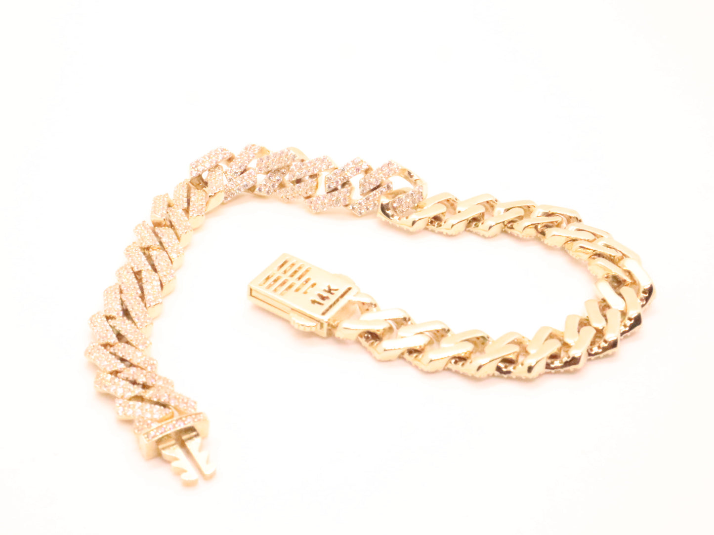 14k Gold Miami Cuban Bracelet (10mm)