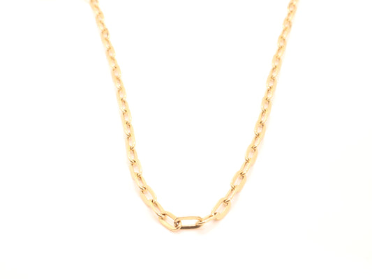 14k Gold Paperclip Chain