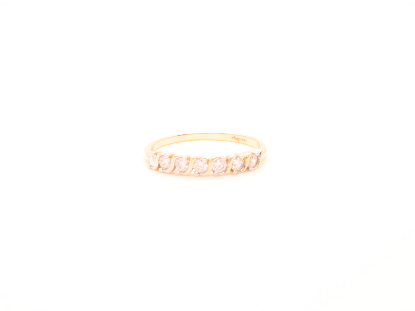 14k Gold Lovers Ring