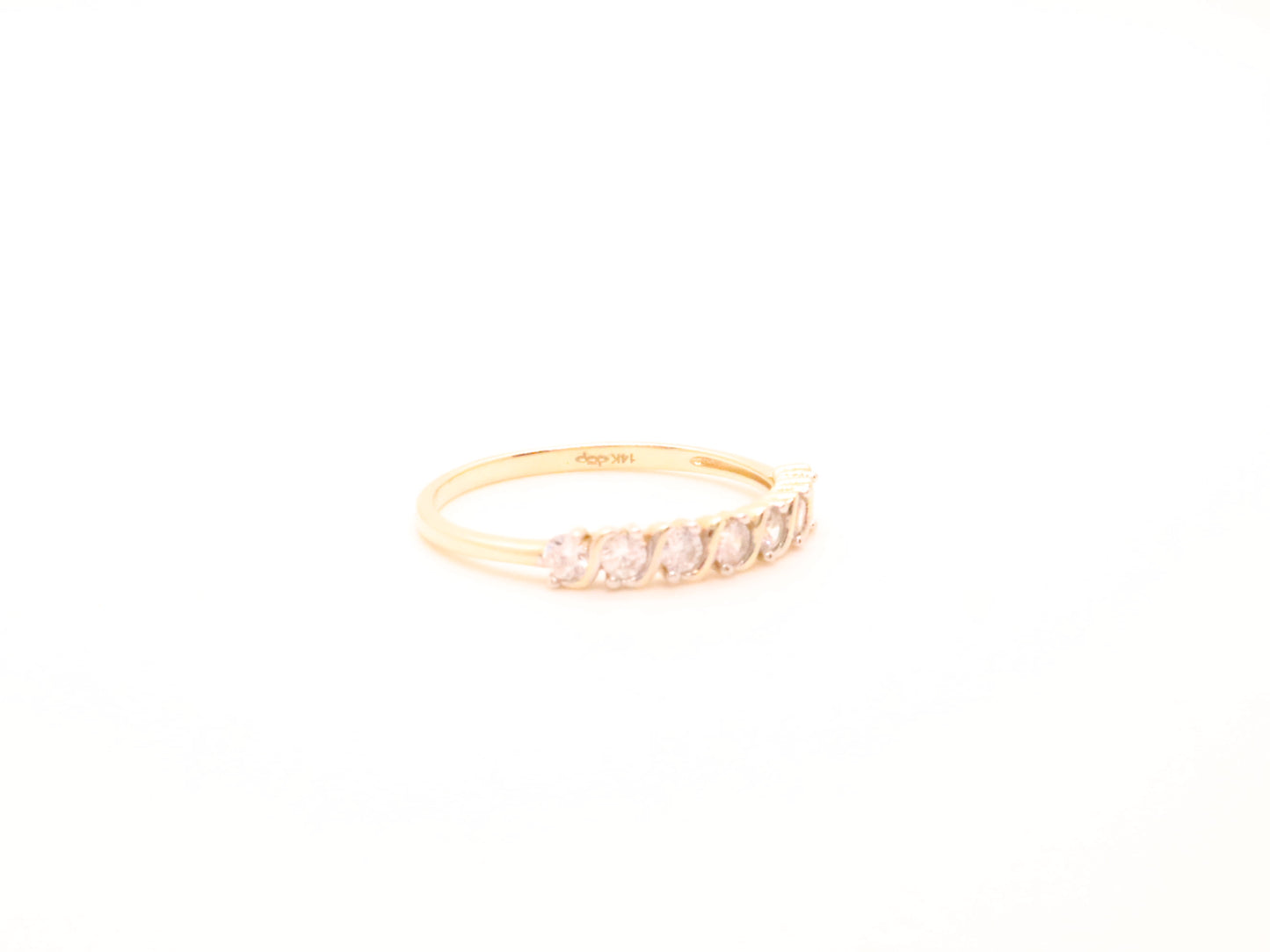 14k Gold Lovers Ring