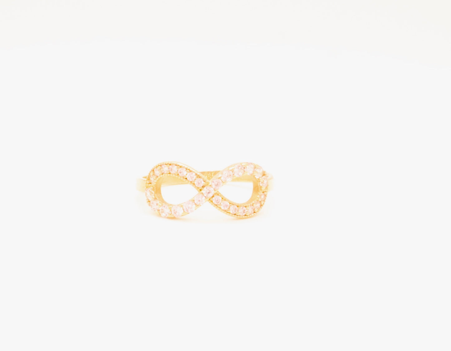 14k Gold Infinity Ring