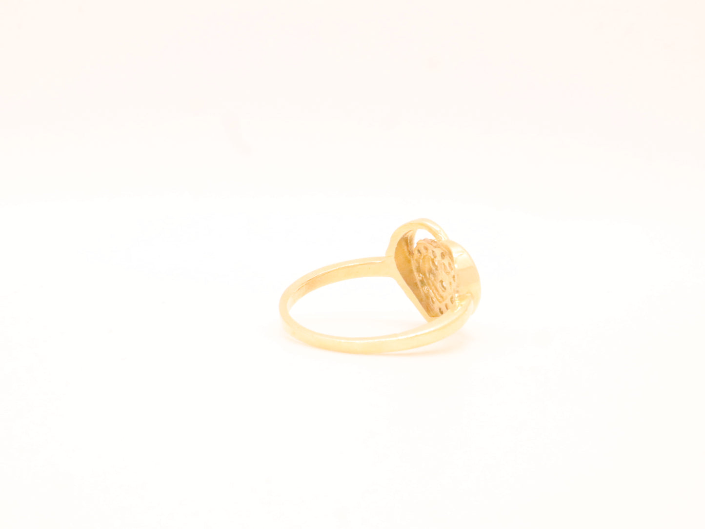 14k Gold Heart Ring