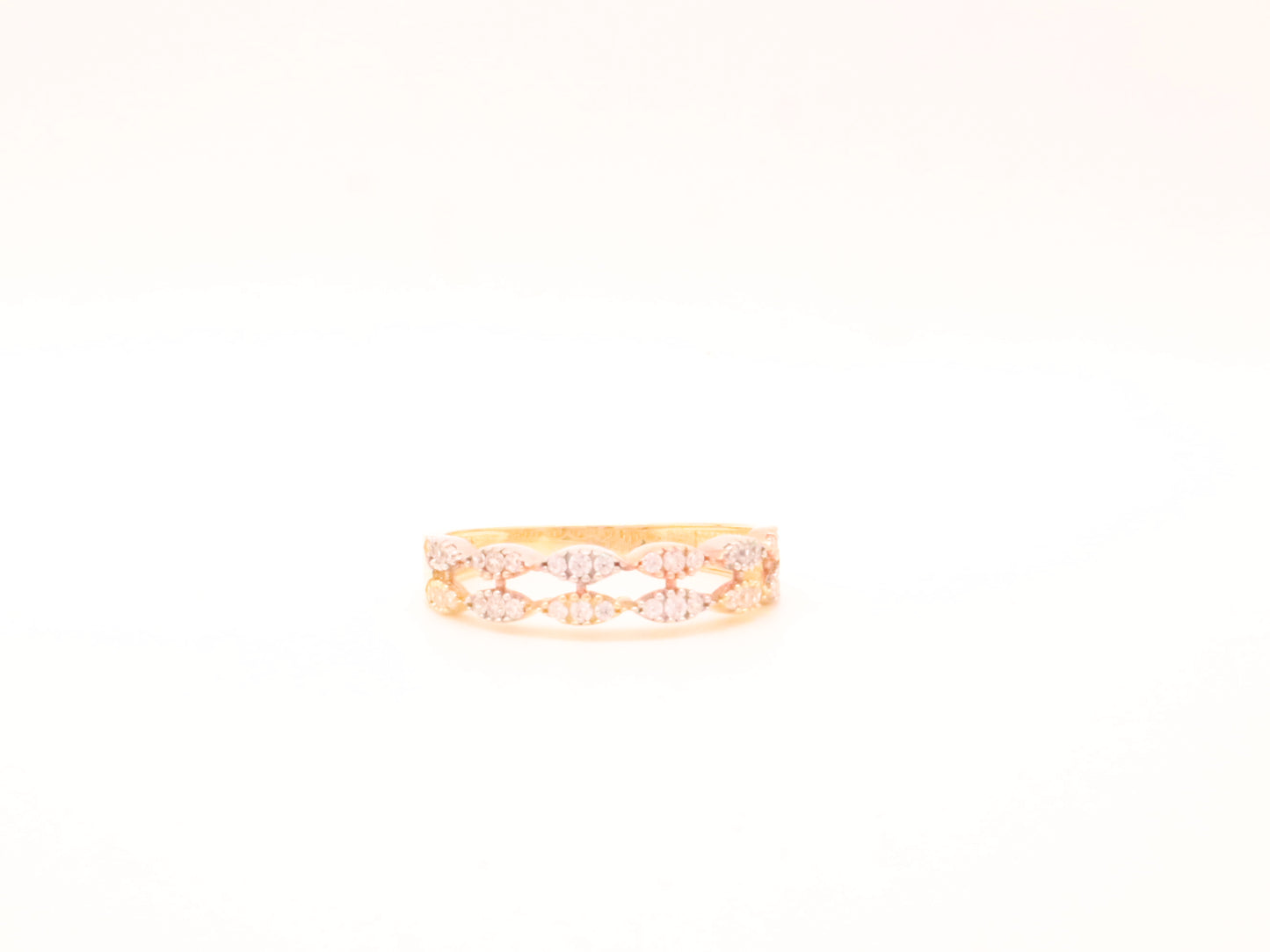 14k Gold Two-Tone Ring