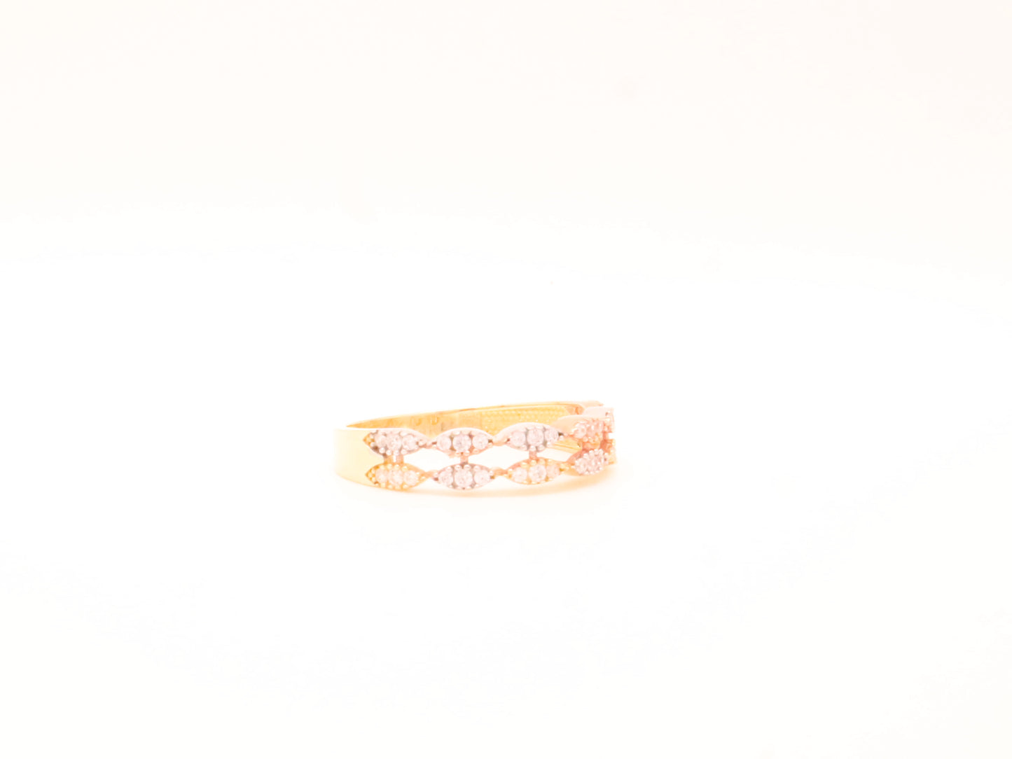 14k Gold Two-Tone Ring