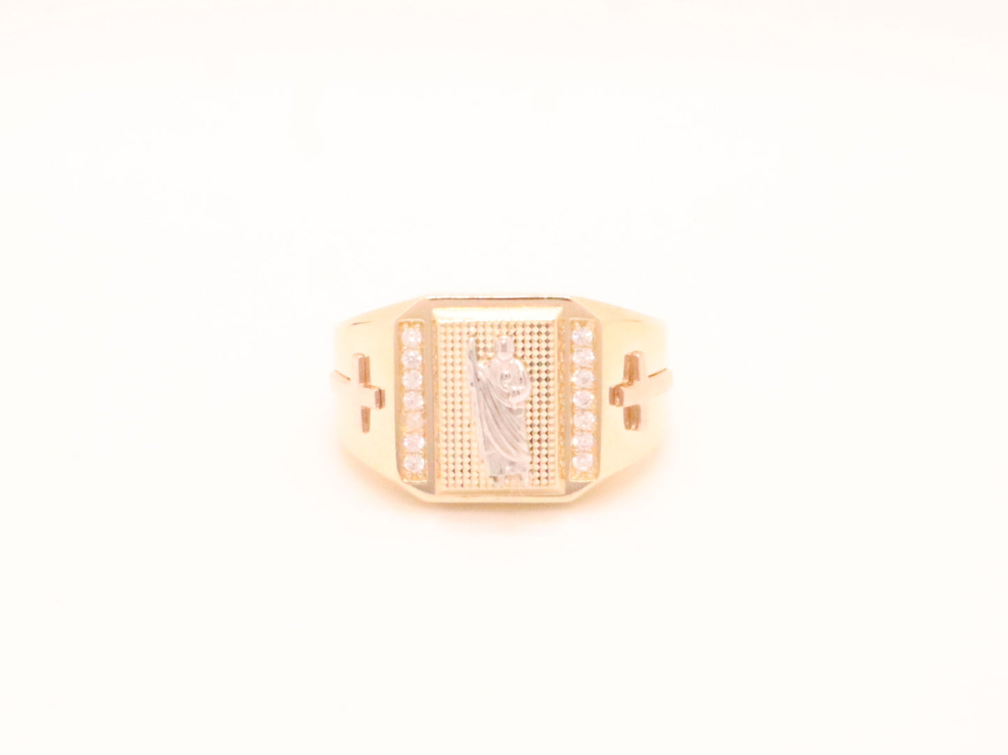 14k Gold Saint Jude Ring