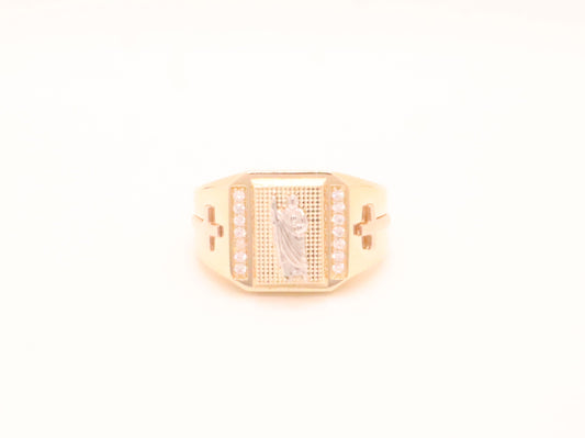 14k Gold Saint Jude Ring