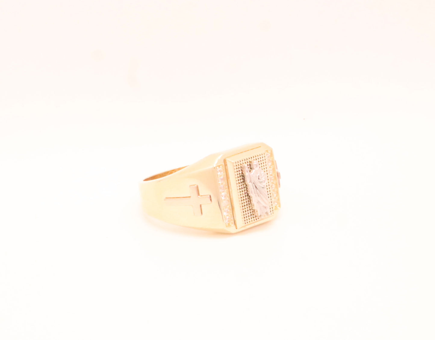 14k Gold Saint Jude Ring