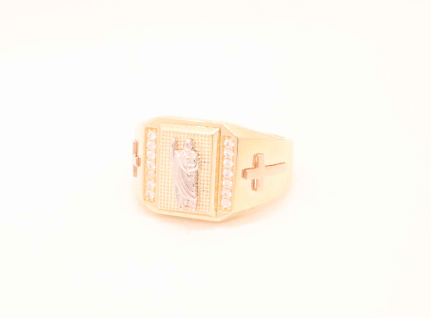 14k Gold Saint Jude Ring